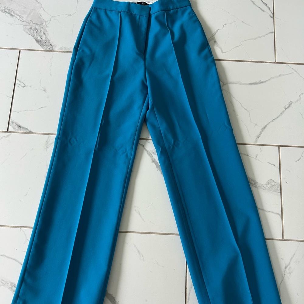 Zara Turquoise Trousers size M